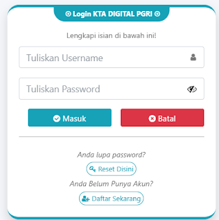 Register PGRI Dharmasraya - Persatuan Guru Republik Indonesia Cabang Dharmasraya
